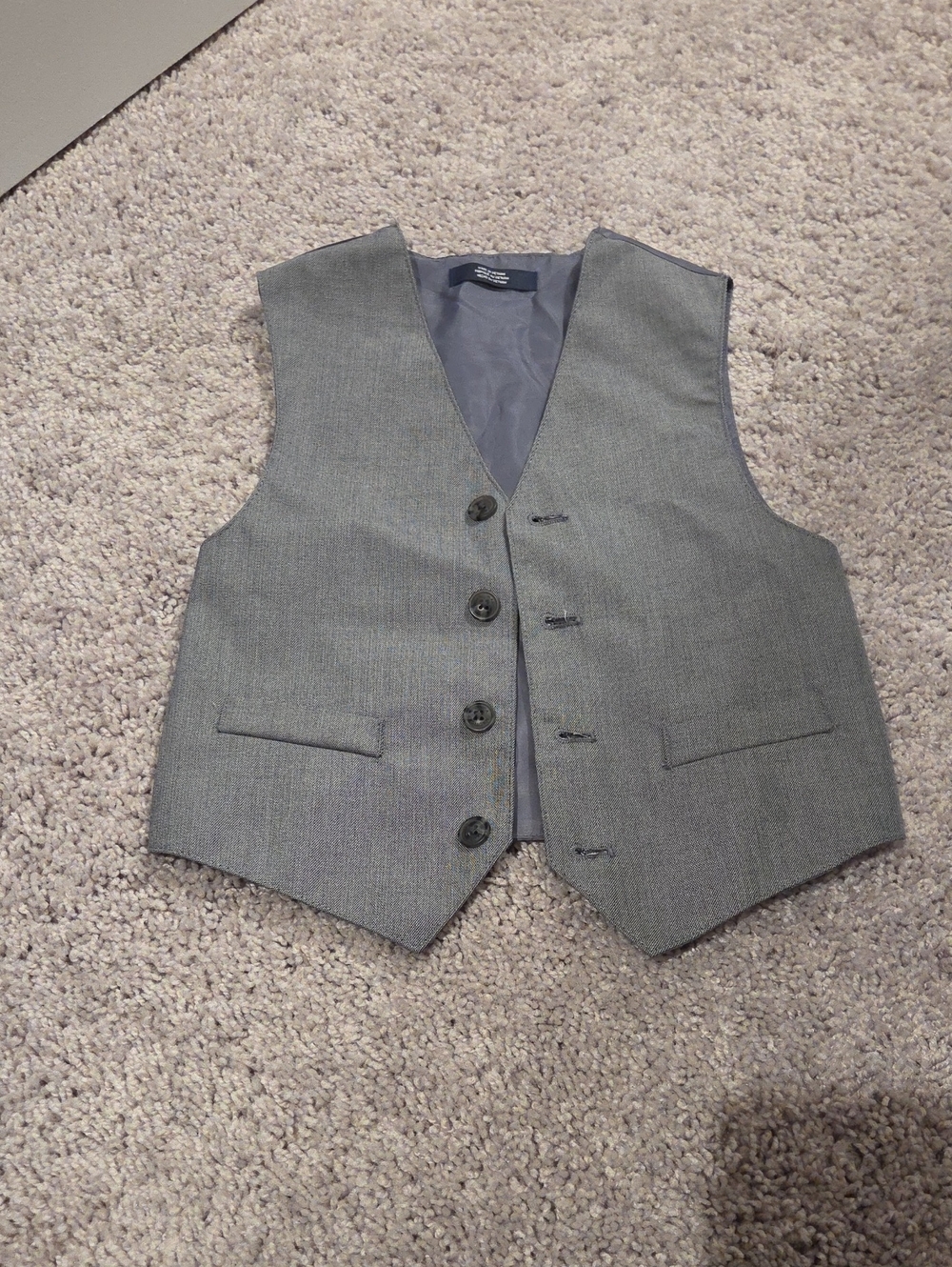 Nautica Gray Dress Vest
